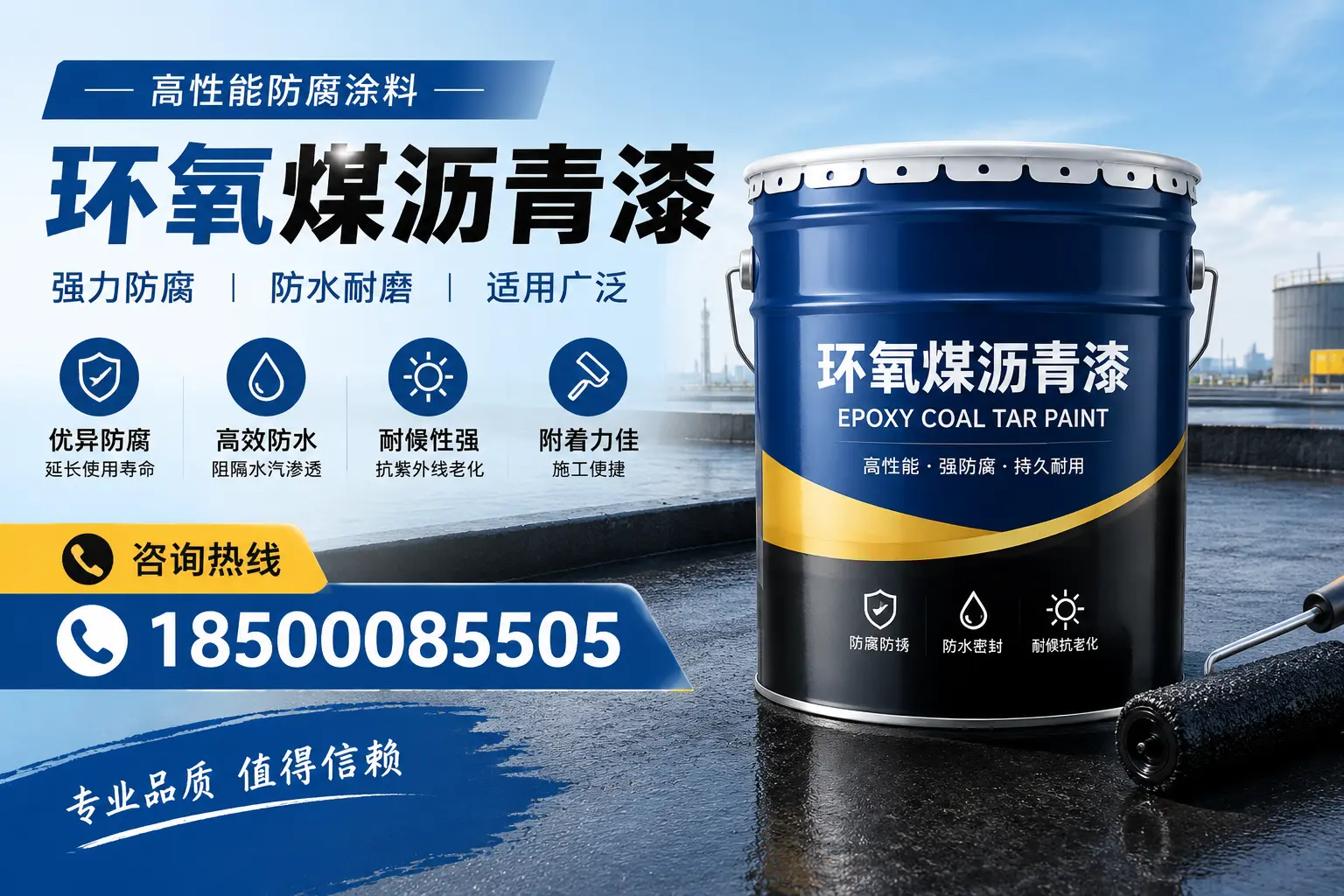 环氧煤沥青漆的主要成分与功能,庐阳用户深度了解