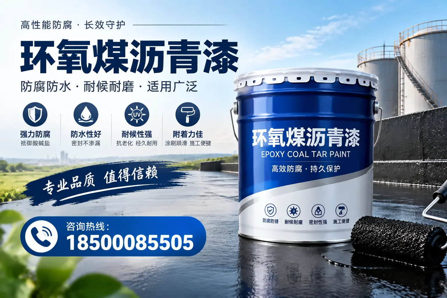 环氧煤沥青漆与油漆的区别,庐阳消费者最关心的问题